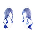 thumbnail image 3 of Peluca de disfraz de Cosplay de Game Ganyu, falda con lazo y abrigo, uniforme para mujer, peluca, tocado, traje de fiesta de carnaval de Navidad y Halloween, 3 of 5