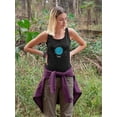 thumbnail image 2 of Cute Uranus Design Tank Women -Image by Shutterstock, Female x-Small, 2 of 4