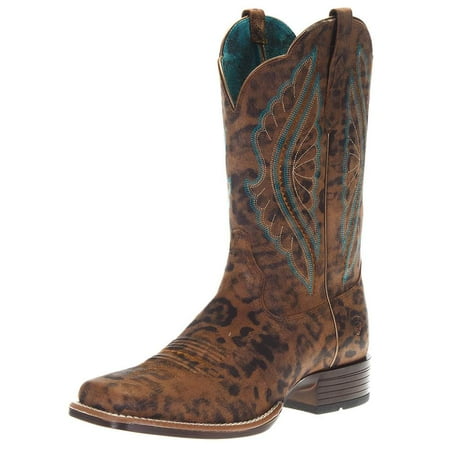 

Ariat Womens 10035935 Women`s Primetime Brown Boot 6.5 Faded Leopard