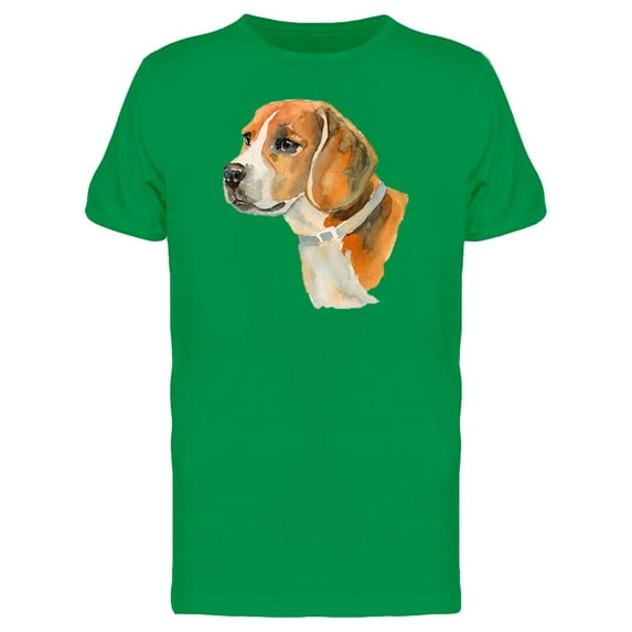 Beagle Head Painting Tee Men's -Image by Shutterstock