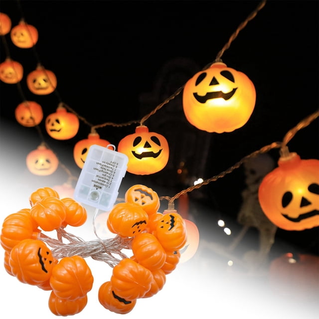 Halloween Decoration Luminous Pumpkin Light String Led Festival Atmosphere Indoor Wall Scene Layout Props