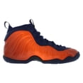 thumbnail image 2 of Nike Little Posite One GS Boys Shoes Size 4, Color: Blue Void/University Gold, 2 of 5