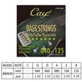 thumbnail image 2 of Parts Electric Bass Strings String Strings 4/5/6Pcs(Set) Nickel Alloy Wound Electric Bass Fittings Musical Instruments, 2 of 6