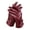 Red, variant on BadPiggies Winter PU Leather Gloves for Women, Waterproof Driving Dress Gloves with Fleece Lined Thermal Warm (Black)