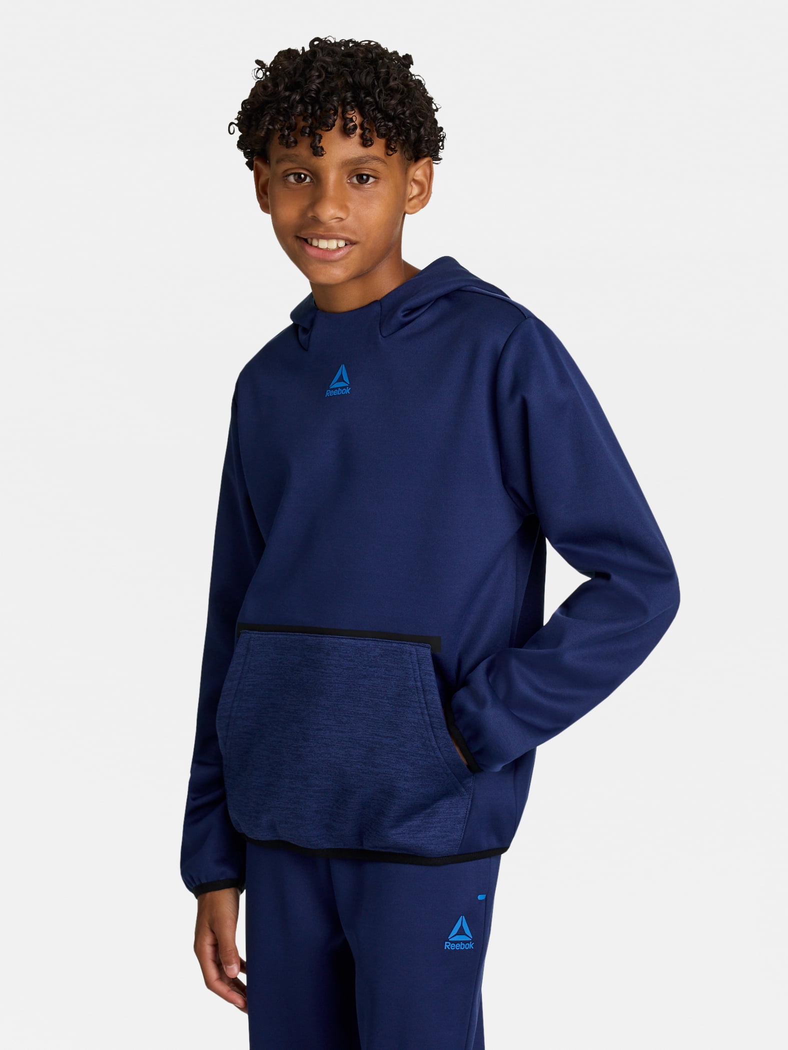Reebok Boy's Athletic Cool Down Fleece Hoodie, Sizes 4-18