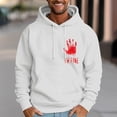 thumbnail image 1 of Fiudx Sudadera para Hombre, Elegante Diseño de Hombros Caídos, Camisa Informal Manga Larga con Capucha, Ideal para Fiestas de Cumpleaños, Tela de Poliéster Cómoda, Uso Diario, Ideal para Invierno y P, 1 of 5