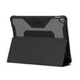 thumbnail image 4 of UAG iPad 10.2 Case iPad 9th Generation 2021 iPad 8th Generation 2020, Black/Ice, Rugged Clear Multi-Angle Viewing Folio Stand with Pencil Holder Plyo Protective Cover, 4 of 8