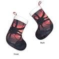 thumbnail image 3 of Yiaed Giant Monster Over City Print Christmas Stockings, Christmas Stockings Hanging Ornaments, Christmas Stockings for Family Christmas Holiday Decorations, 3 of 7