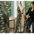thumbnail image 5 of Soimoi Cotton Cambric Fabric Floral,Tree & Owl Kids Print Fabric by Yard 56 Inch Wide, 5 of 7