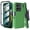 Green, variant on Fashionova for Motorola G Play 2025/ Motorola G Power 2025 Case Rugged Heavy Duty Shockproof Dust/Drop Proof with Belt Clip Holster Built in Screen Protector Black