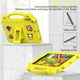 thumbnail image 4 of ELEHOLD for iPad Mini 
 5/Mini 4/Mini 3/Mini 2/Mini 1 7.9" Kids Case, Cute Cartoon EVA Kids-Friendly Handle Grip Kickstand Shockproof Rugged Protective Case for iPad mini 5/4/3/2/1 7.9 inch, Yellow, 4 of 7