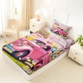thumbnail image 4 of Erosebridal Happy Easter Eggs Twin Sheet Sets,Pink Cherry Blossom Cute Flowers Bedding For Girls Kids 3-Piece, 4 of 6