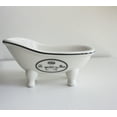 thumbnail image 5 of QIAOIDEA Vintage White Clawfoot Bathtub Soap Dish for Bathroom Shower Kitchen,LE BAIN, 5 of 5