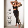 thumbnail image 5 of Women's Basic Mesh Compression Shapewear Leggings, 5 of 10