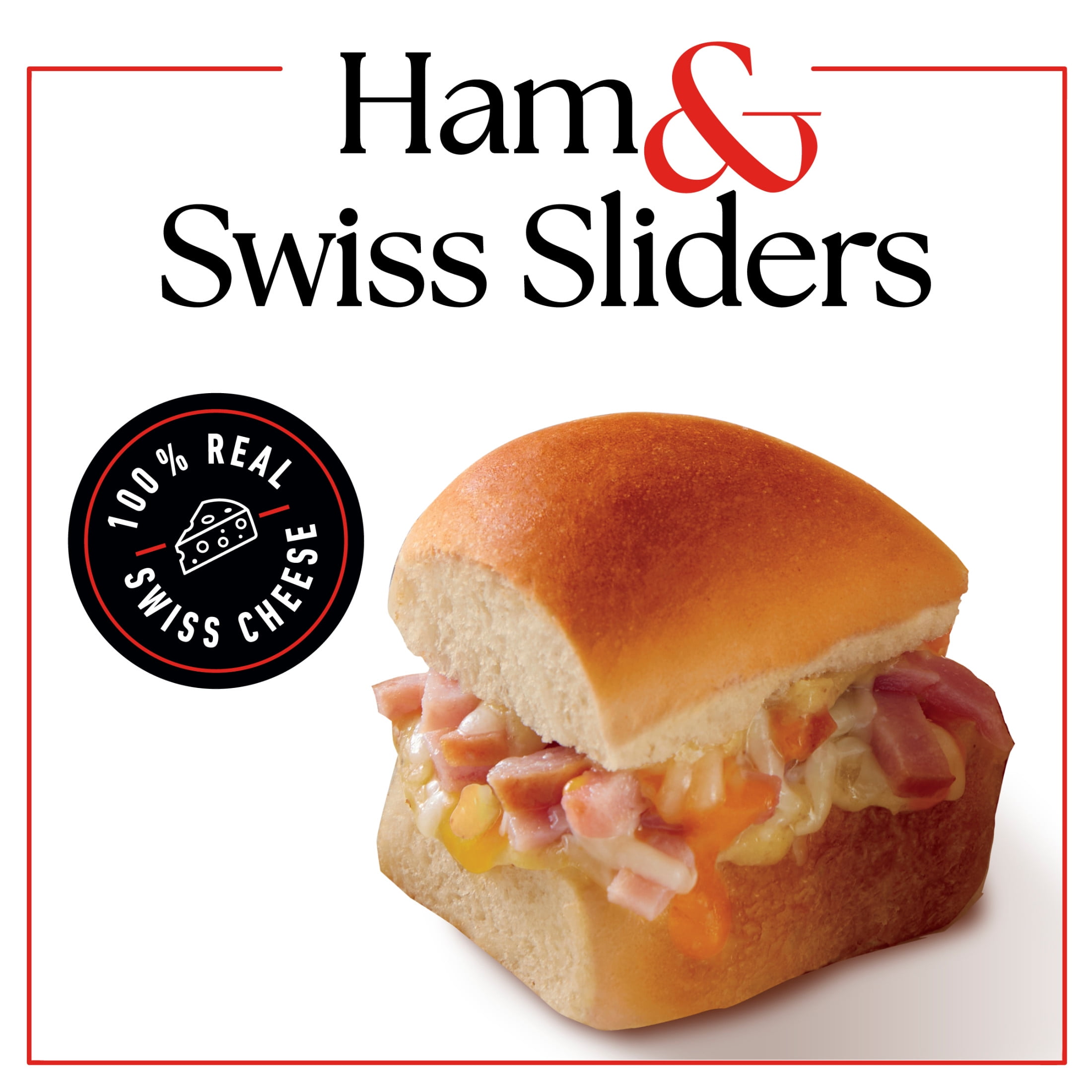 Stouffer's Host & Platter Frozen Appetizer Ham and Swiss Cheese Slider Sides, 17.9 oz (Frozen)