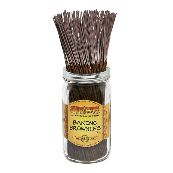 Wild Berry Baking Brownies Scent Incense Sticks Bundle of 100