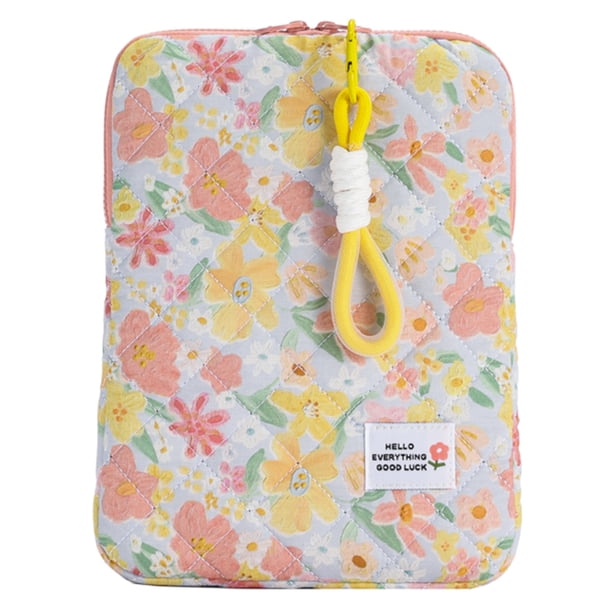 Suave para Documentos Funda Computadora 13/11/15 Floral A Prueba Golpes Estudiantes