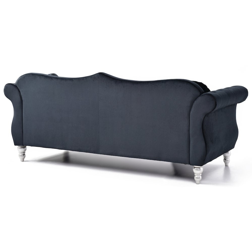 Glory Furniture Hollywood Sofa in Black Color
