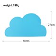 thumbnail image 2 of Tapis en silicone pour Enfants, Napperon en Forme de Nuage, Napperon Antidérapant et Imperméable, 2 of 5