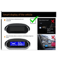 thumbnail image 4 of Car Parking Sensors 8 Weatherproof Rear Front View Reverse Backup Radar Kit System LCD Display Monitor B, 4 of 8