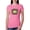 Hot Pink, variant on Softball Life Animal Print Girl Sports Womens Slim Fit Junior Tee, Red, Medium