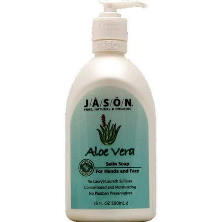 JASON SOAP SATIN ALOE VERA-16 OZ -Pack of 3