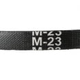 thumbnail image 4 of Unique Bargains M-23 Drive V-Belt 23' Effective Circumference Length Rubber Power Transmission Belt, 4 of 4