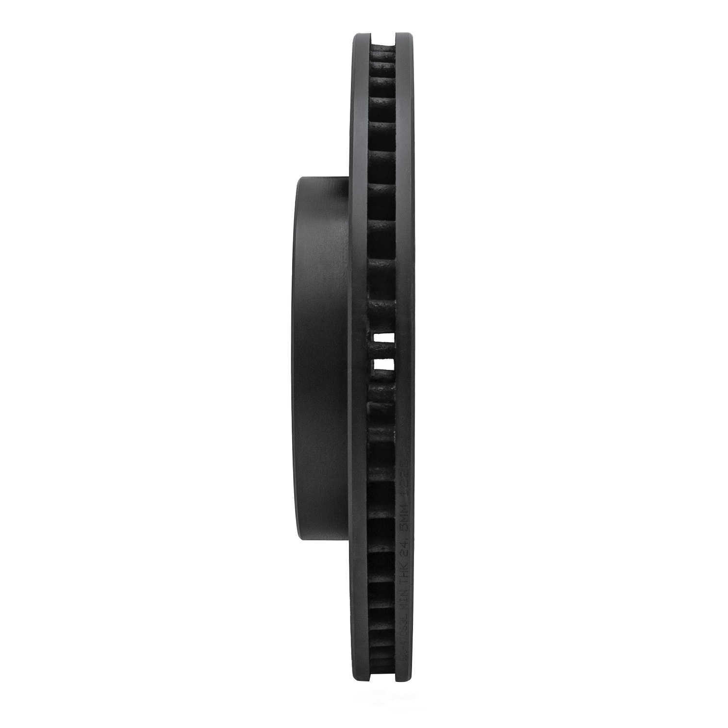 Dynamic Friction Company 633-47063L DFC Brake Rotor - Drilled And Slotted - Black