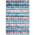 thumbnail image 2 of Safavieh Madison Hayden Geometric Area Rug, Navy/Ivory, 5'3" x 7'6", 2 of 15