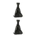 thumbnail image 2 of relayinert Gear Knob Leather Car Gear Lever Automobile Repair Accessory Replacement for 307/206/406 2Set, 2 of 6