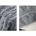 thumbnail image 4 of Hiroekza Luxury Velvet Recliner Sofa Cushion Chair Cover - Non-Slip Sofa Protector with Elastic Straps Gray, 4 of 5