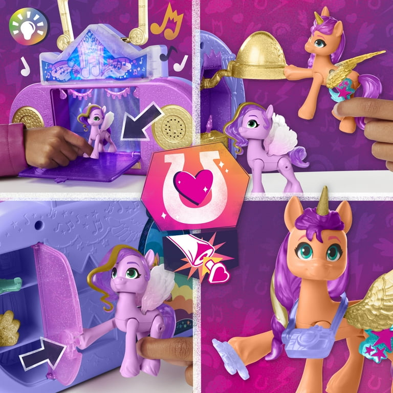 Free Shipping My Little Pony Toys Melody Doll Playset 3 Including Sticker Sheet and 2 Cutie Mark Charms Walmart