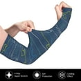 thumbnail image 2 of Balery Shark Mangas Refrescantes para Brazos para Hombre y Mujer – Transpirables y Absorbentes de Humedad para Mujeres, Hombres y Niños, 2 of 7