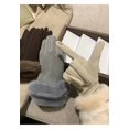 thumbnail image 6 of Women's Touchscreen Velvet Gloves, Luxury Fleece Lined Winter Gloves for Ladies,one size fits all,gray, 6 of 7
