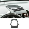 thumbnail image 1 of Real Bright Soft Car Interior Carbon Fiber Sticker Decoration3Pcs Carbon Fiber Interior Above Dash Storage Cover For Chevrolet SonicAuto Car Protection Interior Accessories, 1 of 8