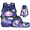 Axolotl Starry Sky, variant on Binienty 4 Piece School Backpack Set for Girls, Long Lasting Kids School Backpack Lunch Box with Durable Pen Bag Large Capacity Cup Sleeve Fit for Travel