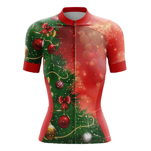 Christmas Tree Women's Cycling Jersey - XXS