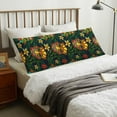 thumbnail image 5 of KLL Ultra Soft Microfiber Body Pillow Cover/Pillowcases 20"x54" with Hidden Zipper Closure-Mask Tropical Flower, 5 of 5