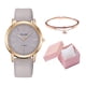 thumbnail image 1 of Nuevo reloj de pulsera de cuarzo con correa de moda para mujer, ideal para el tiempo libre, con caja de regalo., 1 of 3