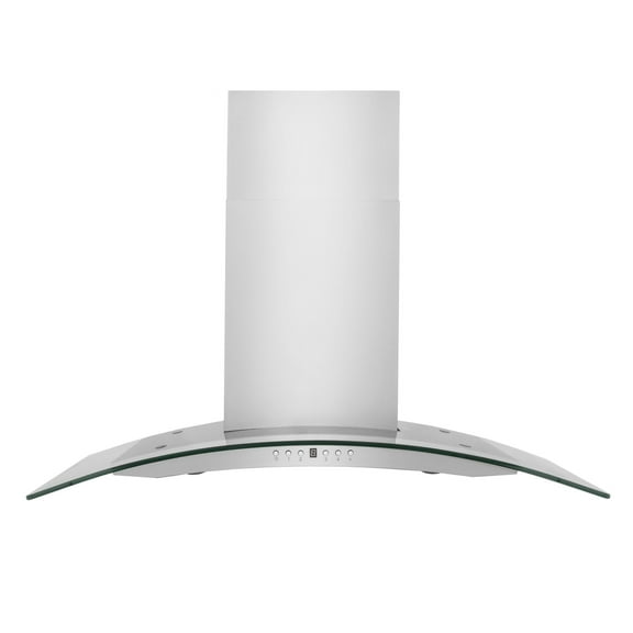 ZLINE 48 in. Wall Mount Range Hood in Stainless Steel & Glass (KN4-48)