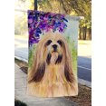thumbnail image 2 of Carolines Treasures SS8436CHF Lhasa Apso Canvas Flag - House Size- 28 x 40 in., 2 of 4