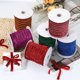 thumbnail image 5 of Cinta de Terciopelo Brillante Uxcell, Rollo de Tela Metálica Brillante para Envolver Regalos, Manualidades, Lazos para el Cabello, Coronas y Decoraciones en Púrpura, 5 of 7