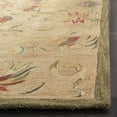thumbnail image 4 of SAFAVIEH Anatolia Tina Floral Wool Runner Rug, Beige/Green, 2'3" x 8', 4 of 10