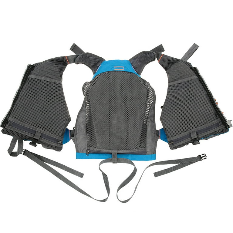 Outdoor Breathable Padded Fishing Superior 209lb Bearing Life Safety Jacket  Swimming Sailing Utility Vest Floatation Device