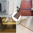 thumbnail image 5 of Shape1 Tira de transición de piso Tira de cubierta de piso para despegar y pegar Carpeta de costura Tira de conexión para espacio de puerta, 5 of 5