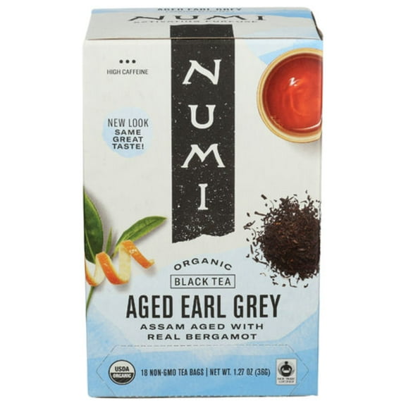 Numi Organic Aged Earl Grey Tea 18 ct (Pack Of 1)
