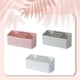 thumbnail image 4 of Jumpingount Estuche Rejilla de almacenamiento de maquillaje Exhibición de joyas Cosméticos Organizador multicapa Contenedor Lipstics Almacenamiento de moda Bolsas de maquillaje Blanco Jumpingount  CE015458-03, 4 of 6