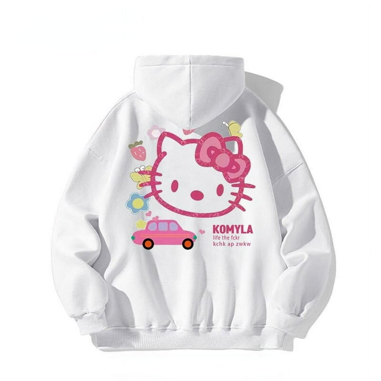 Hello kitty oversized hoodie sale