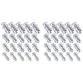 thumbnail image 1 of 40 Piezas Tuercas Jack M 4 M5 M6 M8, Sujetadores de Tuercas de Tornillo de Expansión de Acero Al Carbono para Asegurar la Etiqueta del Contenedor del de la Placa, 1 of 6