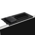 thumbnail image 3 of LNKOO Adjustable Screen Top Shelf Organizer for TV Computer Monitor Flat Screen, Large TV Mount Top Shelf Used To Place Soundbar Cable Box Speakers Apple TV Play-station Camera Frames Remote, 3 of 7